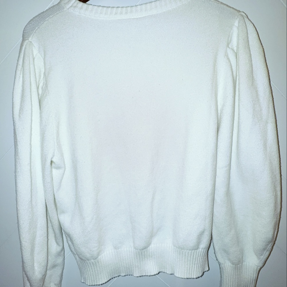 Rare 🏈💗Queen of Sparkles Pink Football Sweater size small fuzzy plush - Picture 3 of 10